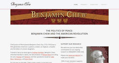 Desktop Screenshot of benjaminchew.org