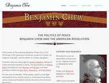 Tablet Screenshot of benjaminchew.org